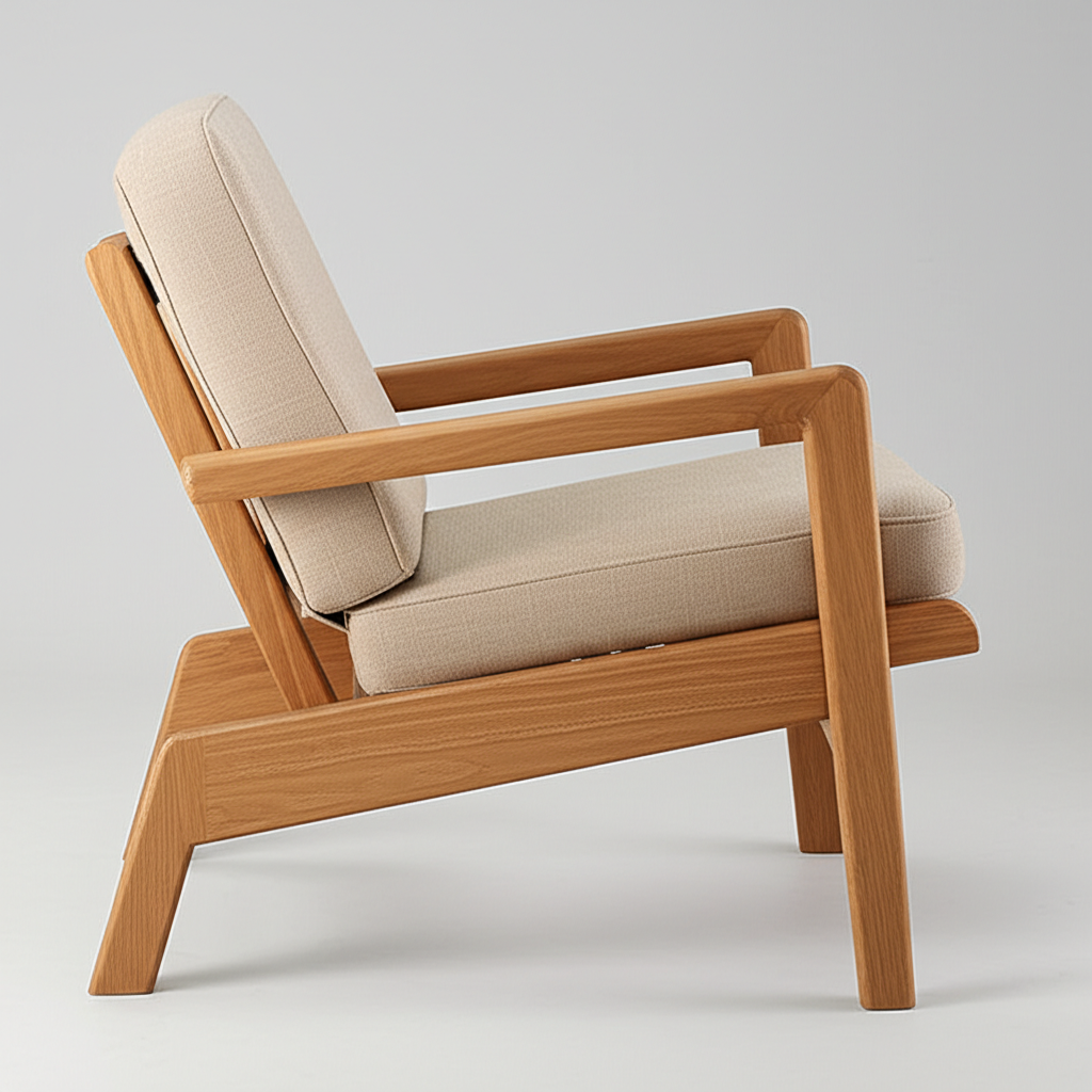 Modern Oak Cabinet thumbnail 2